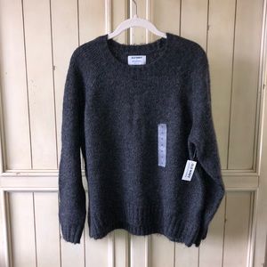 Old Navy Gray Relaxed Sweater Size S